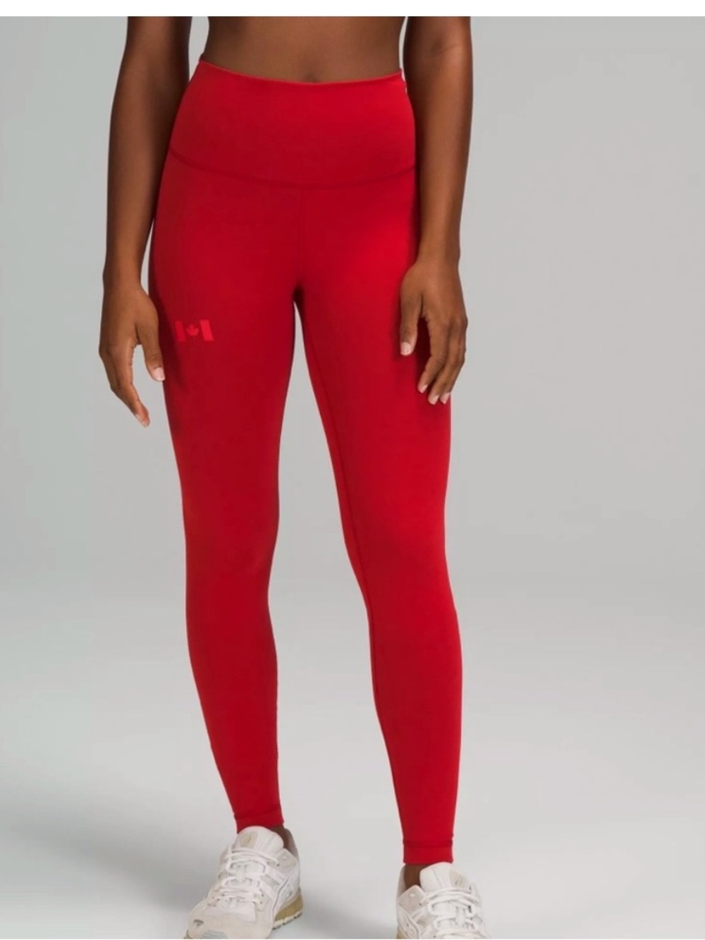 Lululemon Team Canada Wunder Train High Rise Tight 28” Crimson